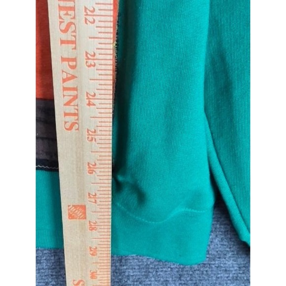 VTG Hanes Ecosmart Ugly Christmas Sweater Fireplace Stockings‎ XL Festive Casual - Picture 4 of 8